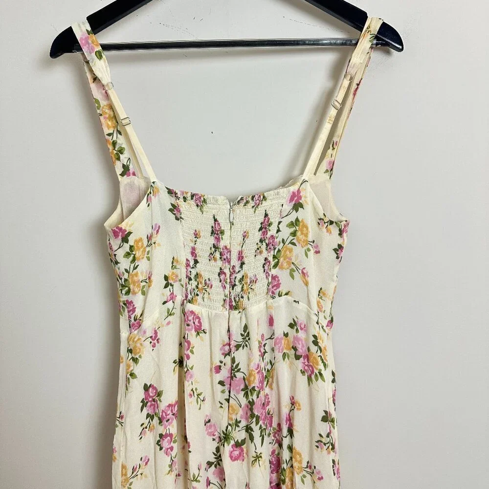 REFORMATION Irisa Floral Trumpet Dress in Posy Size US 6 - Picture 7 of 11
